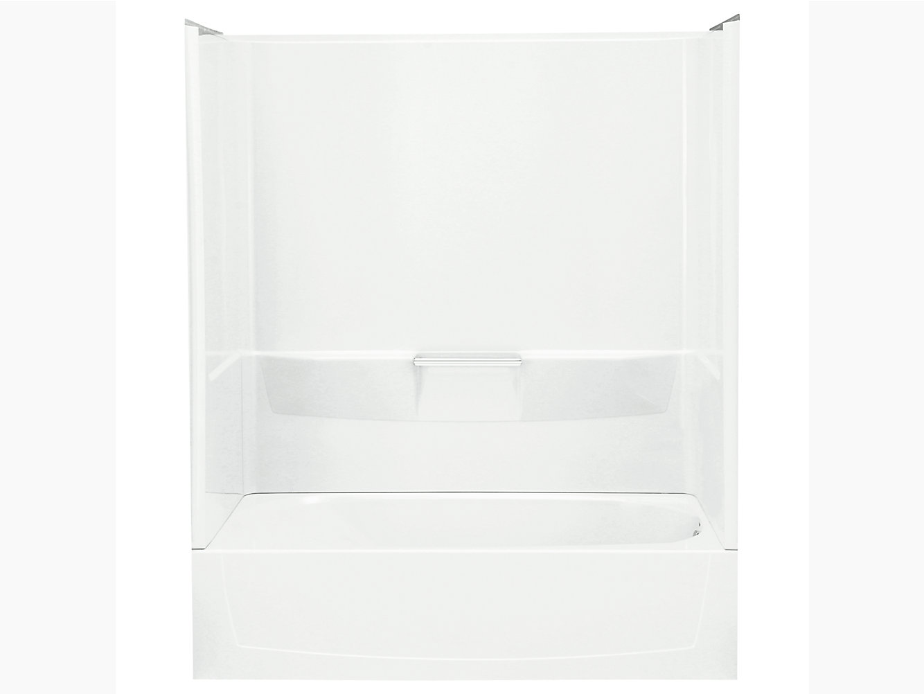 Performa 60 X 29 Bath Shower With Aging In Place Backerboards 71040126 Sterling